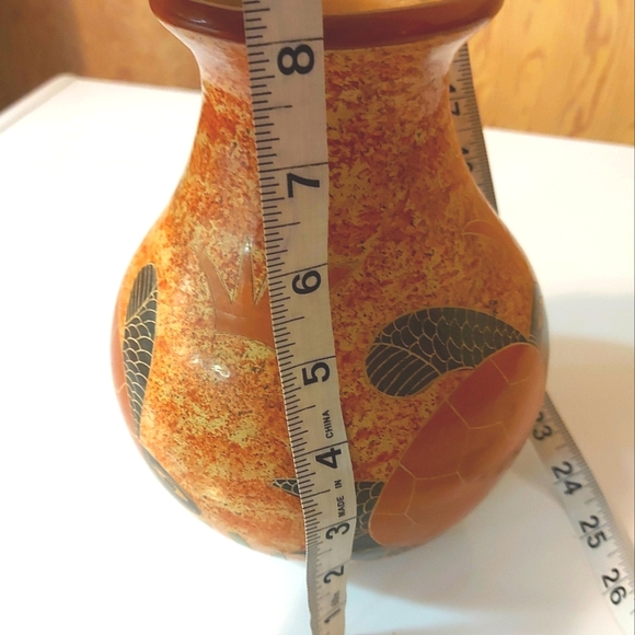 Artisan Ceramic Turtle Vase - Picture 9 of 10